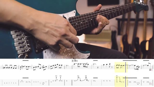 【GTP谱例演示】Jack Thammarat - Midnight Rain | TAB By 小Astart