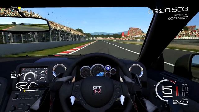 Forza 5 - Nissan GTR At Catalunya [1080p]