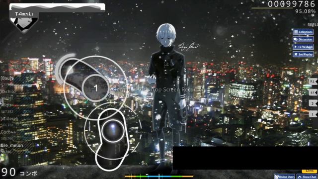 Unravel Osu! (normal) #osu #playing #game #gameplay #осу #геймплэй #геймплей
