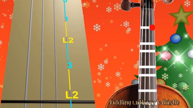 Dreaming Of A White Christmas - Violin - Play Along Tab Tutorial