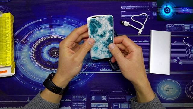Powerbank Nomi F100 за 10$ - огляд та тест акумулятора :)