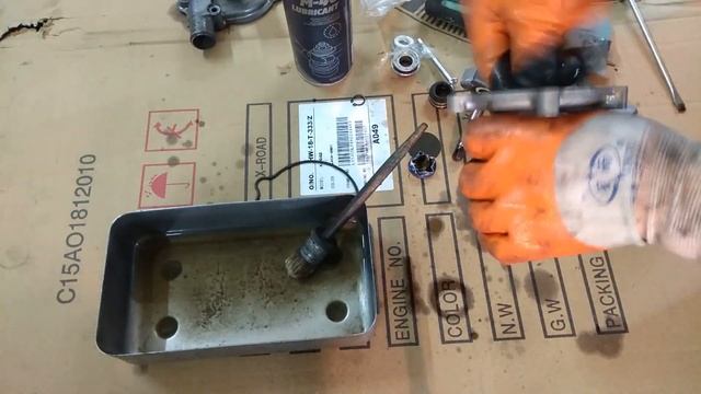 Yamaha fjr 1300 замена сальника помпы