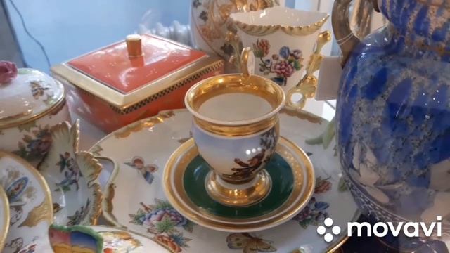 АНТИКВАРНЫЙ МАГАЗИН В МОСКВЕ 3 Ч. #антикварноестекло#антиварный фарфор#антикварныефарфоровыефигурки