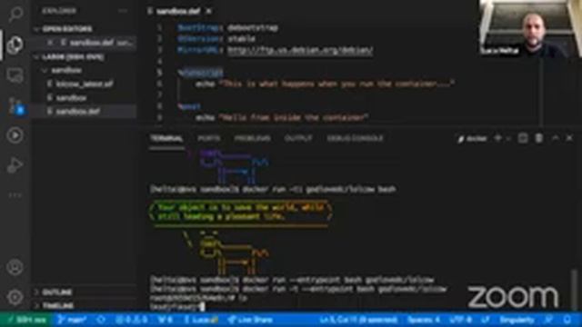 An Introduction To Modern Tools For Collaborative Science - 2021/2022 - Lecture 6