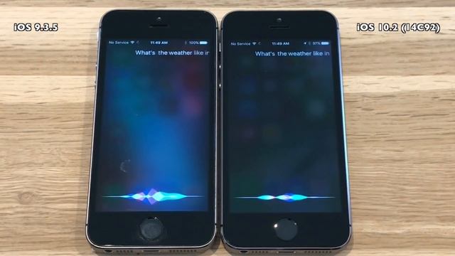 IPhone 5S : Speed Test IOS 9.3.5 Vs IOS 10.2 Final (Build 14C92)