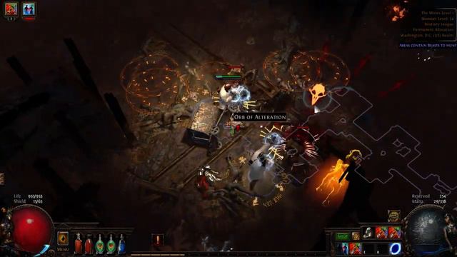 Path Of Exile Bestiary Vacuum RAT Chieftain Gameplay 2