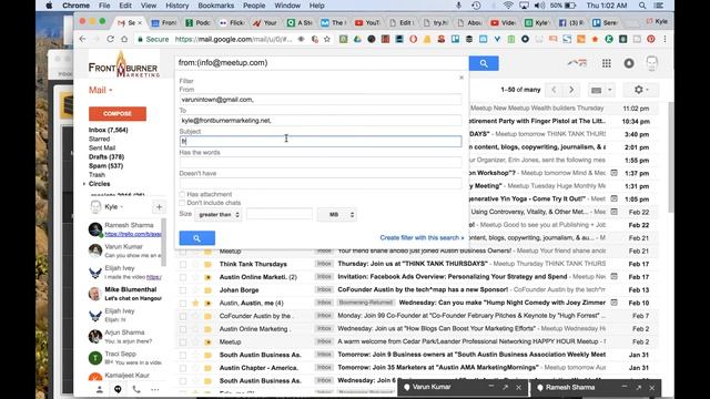 GMail Tutorial: How To Set Up A Filter In GMail