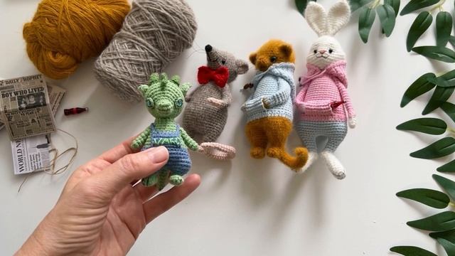 О готовых игрушках, мимишных газетах, пряже и непогоде #amigurumi #crochet