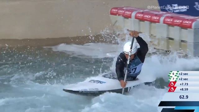Peng Zhang China Semi Final / 2023 ICF Canoe-Kayak Slalom World Championships & Olympic Q Lee Valle