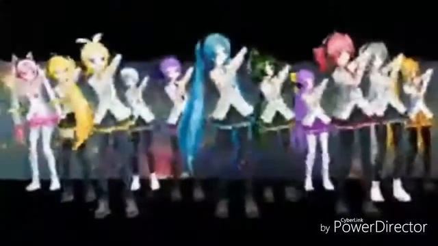MMD вокалоид танцы 