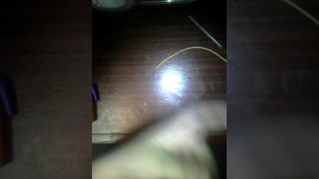 Пушка из  ручки ,самоделка