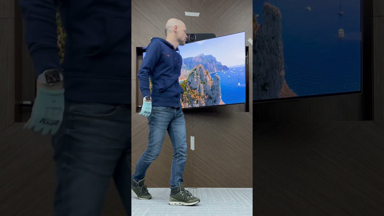 Выдвижное крепление телевизора