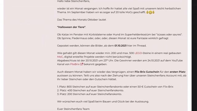 Bauevent Des Monats Gewinnerbeiträge September 2021 Steinchenfans