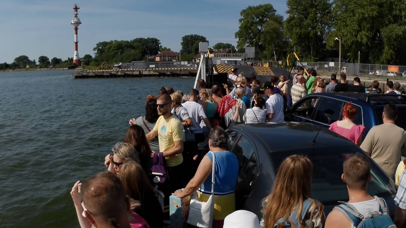 Выходные на Балтийской косе с палатками от поезда до поезда