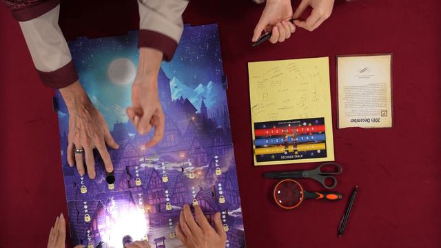 GameNight! 24 Days Of Christmas - Exit: The Game Advent Calendar The Hunt For The Golden Book Day 2