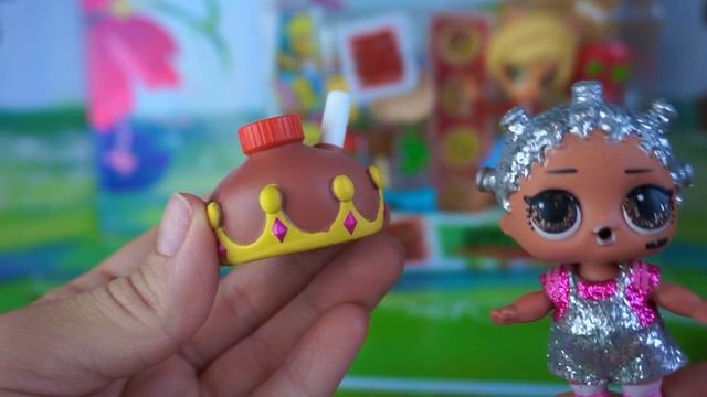 Куколки ЛОЛ открывают баночки и напитки Littlest Pet Shop и Май Литл Пони Эплджек
