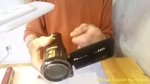 Не включается камера. Panasonik HC V770. Ремонт камеры. Рыбак Андрей Николаев.