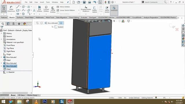Solidworks Refrigerator