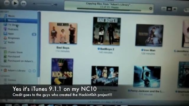 Samsung NC10 Leopard 10.5.8