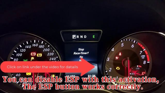 Активация AMG меню Mercedes GLA 250 4 Matic 2015 года выпуска, через ОБД2 разъем