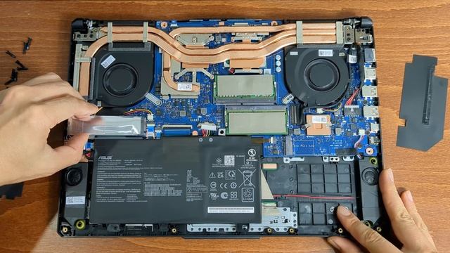 ASUS TUF F15 FX506H Teardown - SSD And RAM Upgrades