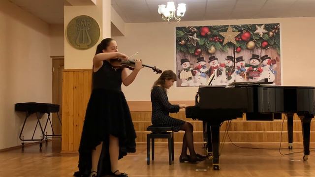 Эдуар Лало - Испанская симфония для скрипки с оркестром 1 часть - Гремячих Вероника (12 лет)