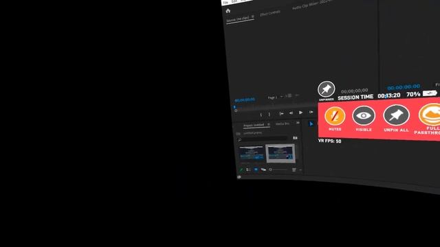 Immersed VR Workspace | Recorded With New Quest 2 V44 Recording Settings
