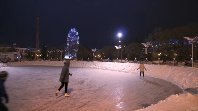 Тюмень. Зимний вечер. Ночной город 2018