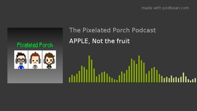 APPLE, Not The Fruit