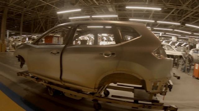 Новый Nissan Qashqai 2019. Один день на заводе Nissan