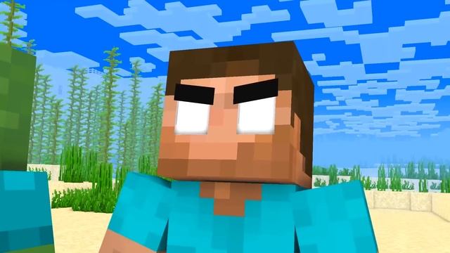 Herobrine And Mermaid | Monster School Zombie All Episode - Series Minecraft Animation