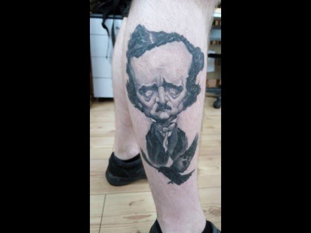 Edgar Allan Poe Tattoo