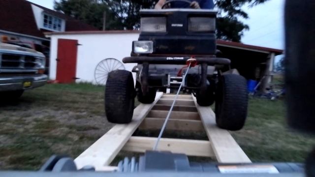 Testing The New Winch And Trailer Setup