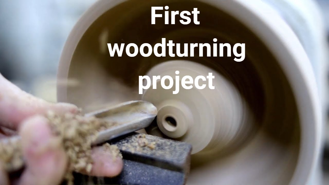 Первый токарный проект. The First Woodturning Project