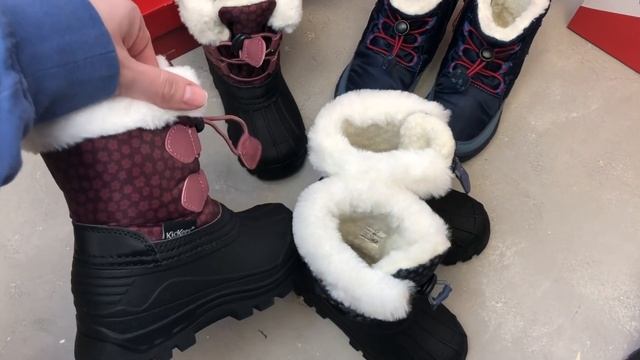 Обзор на зимние ботинки KicKers