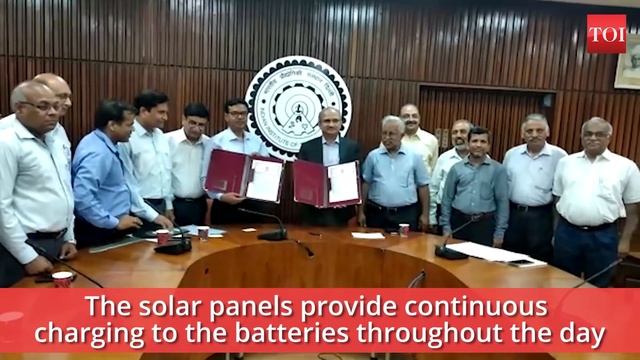 CEL Hands-over 10 Solar-powered Rickshaws In IIT-Delhi