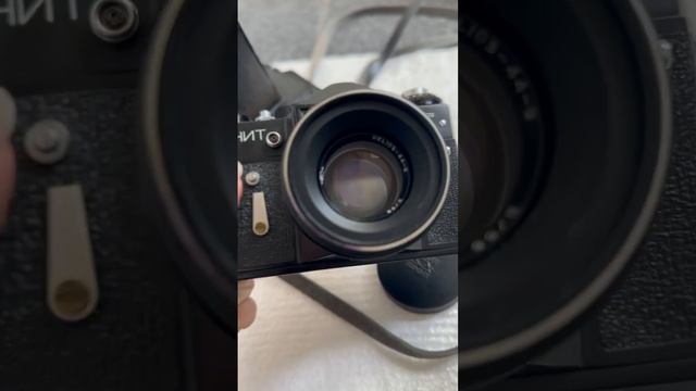 Zenit Et Lens Helios 44 Фотоапарат 1980s