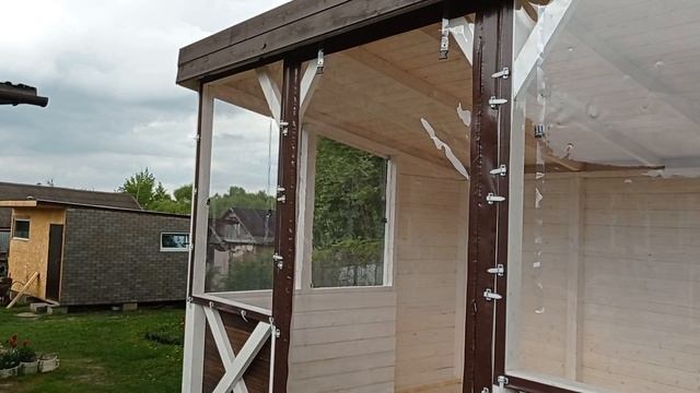 Дачные приключенцы. Серия 4. Мягкие окна в беседку