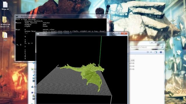 How To Build Any 3D Model In Minecraft! (Tutorial With Download Links By Edge / Windows 7)