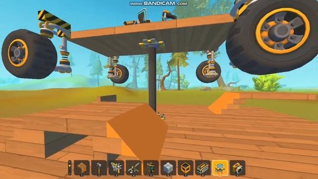 Топ подвеска в Scrap Mechanic