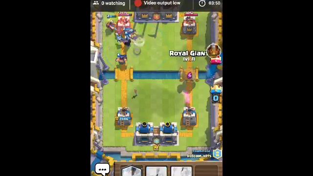 My Clash Royale Stream...Rose