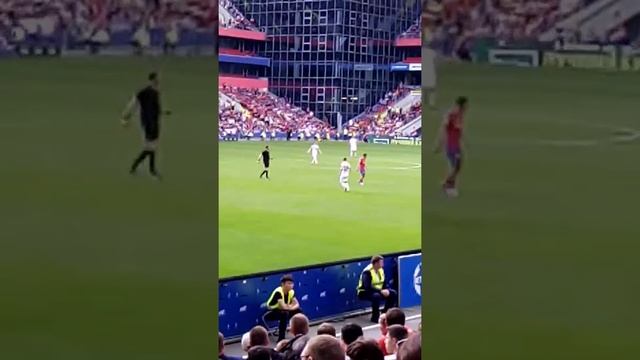 Видео с фан.трибуны S сектор 212. Цска-Крылья Советов.