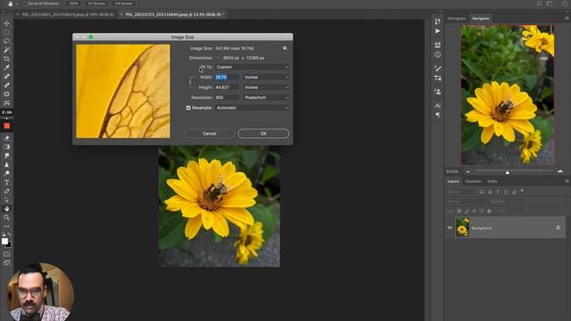 Resizing For 4x6 Printing Using Photoshop