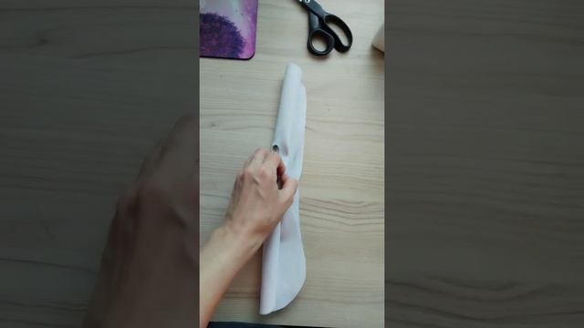 DIYЗаколка Сафиста Твист джинсовая своими руками.