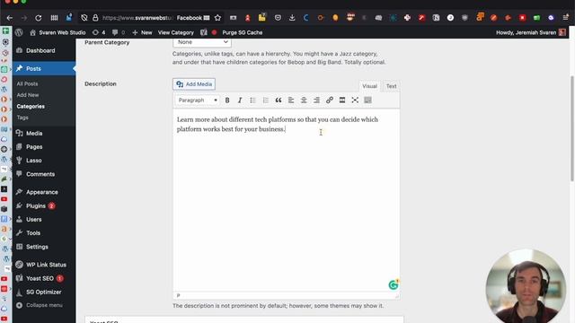 How To Add Category Descriptions To WordPress Site | Tutorial