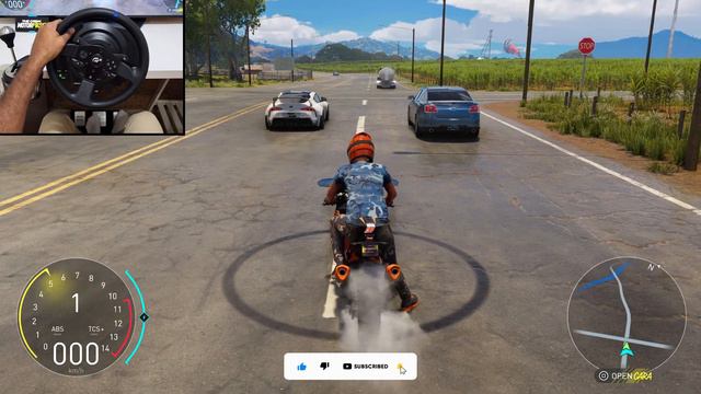 KTM 1190 RC8 & Toyota Supra MK5 A90 | The Crew Motorfest | Thrustmaster T300RS gameplay