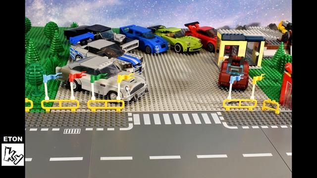 Lego Speed Champions : 2 Fast 2 Furious Nissan Skyline GT-R R34 - Lego StopMotion