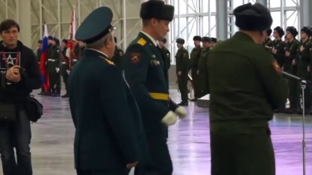 Денискина Присяга в Таманской дивизии 2 декабря 2017 года парк Патриот