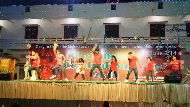 Christmas Medley Dance | Shalem M.B. Youth | MAHABUBNAGAR |
