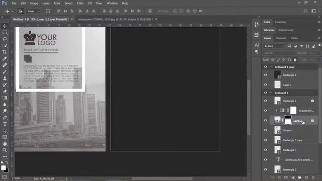 Real Estate Brochure Design Make In Photoshop Cc 2017